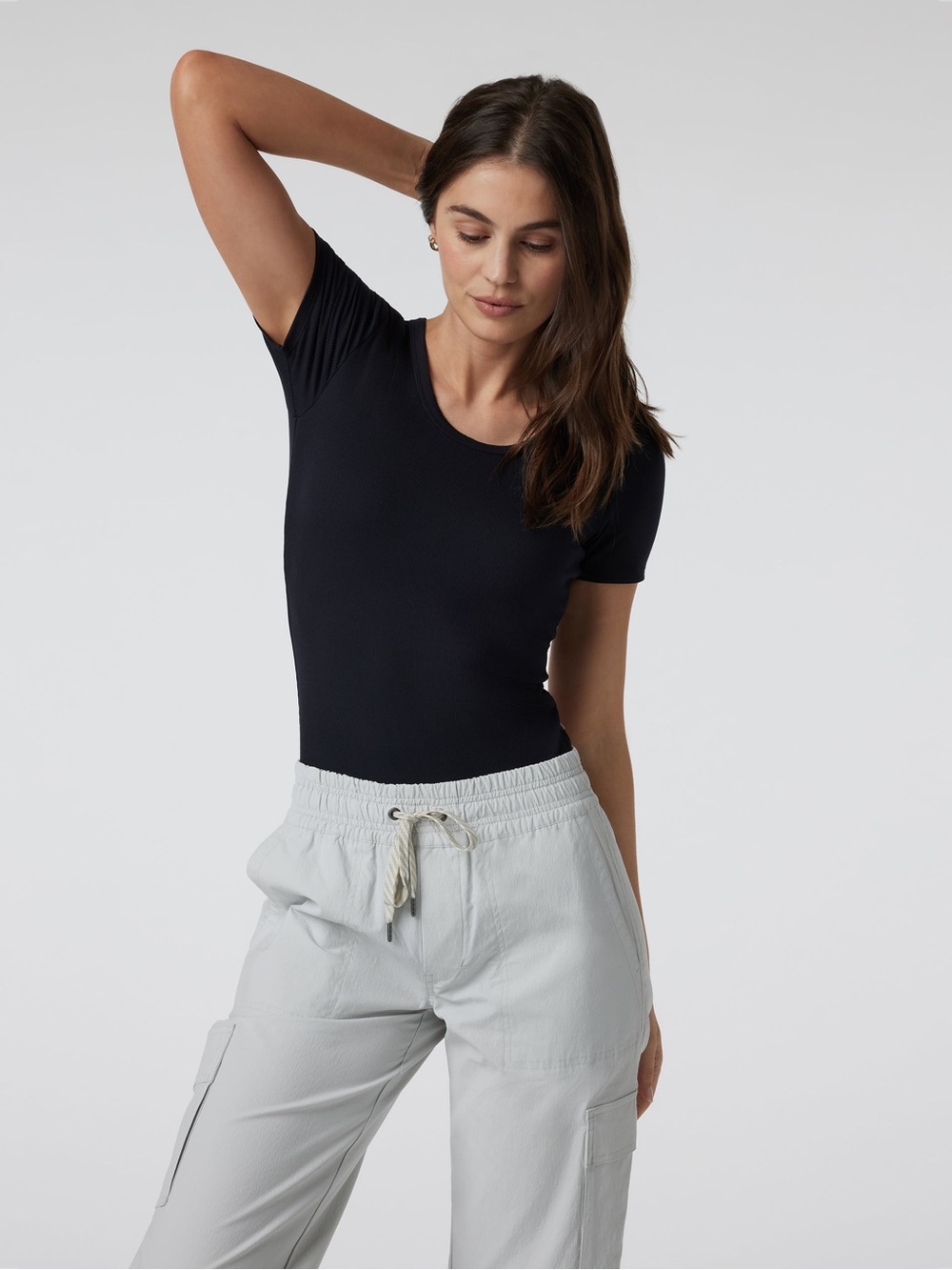 Vuori Short Sleeve Pose Bodysuit